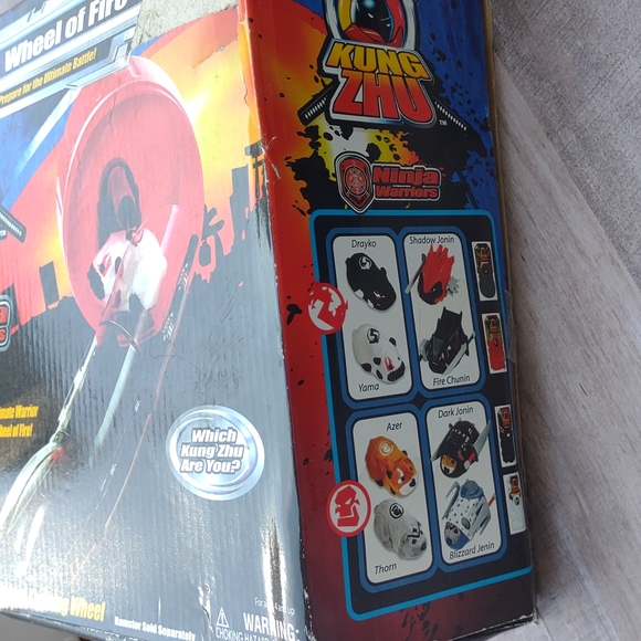 🆕 Kung Zhu Wheel of fire toy - Picture 8 of 9